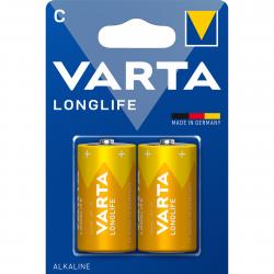 Varta Longlife C 2 Pack (b) - Batteri