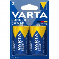 Varta Longlife Power D 2 Pack (b) - Batteri