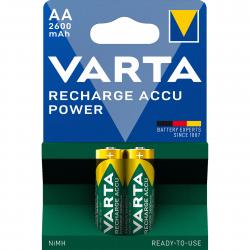 Varta Recharge Charge Accu Power Aa 2600mah 2 Pack - Batteri