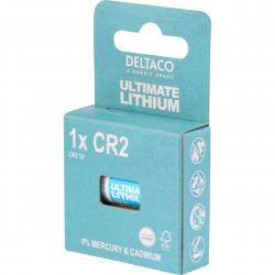Deltaco Ultimate Lithium Battery, 3v, Cr2, 1-pack - Batteri